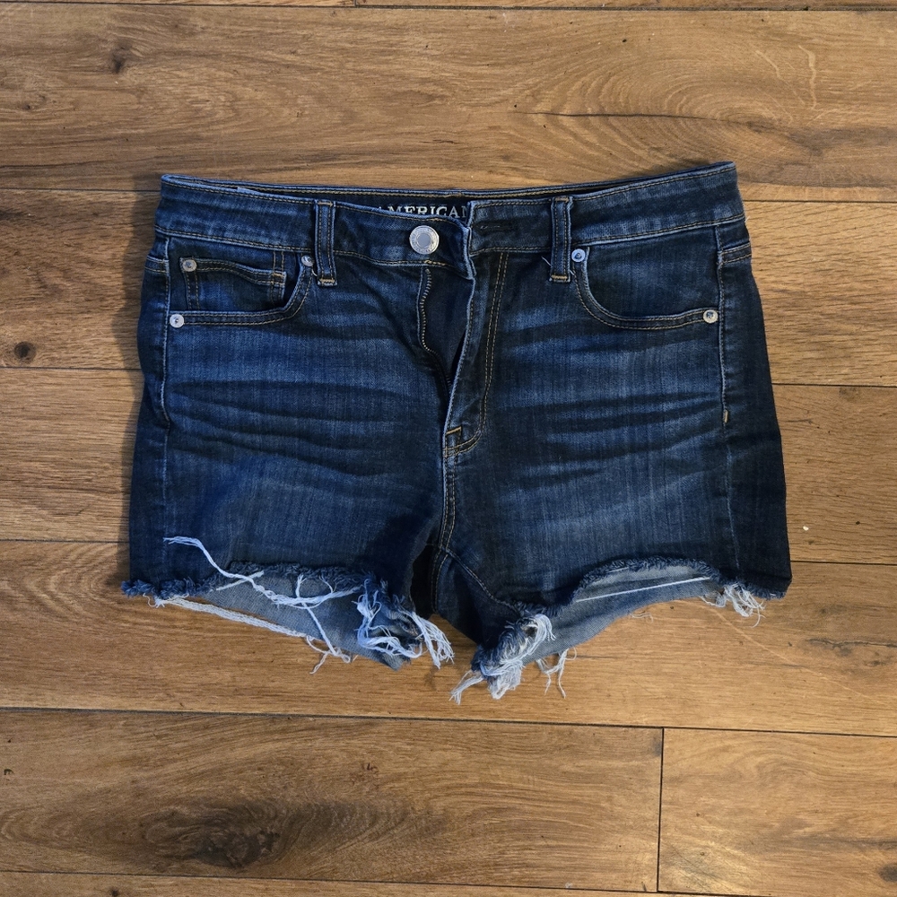 American Eagle Dark Wash Shorts